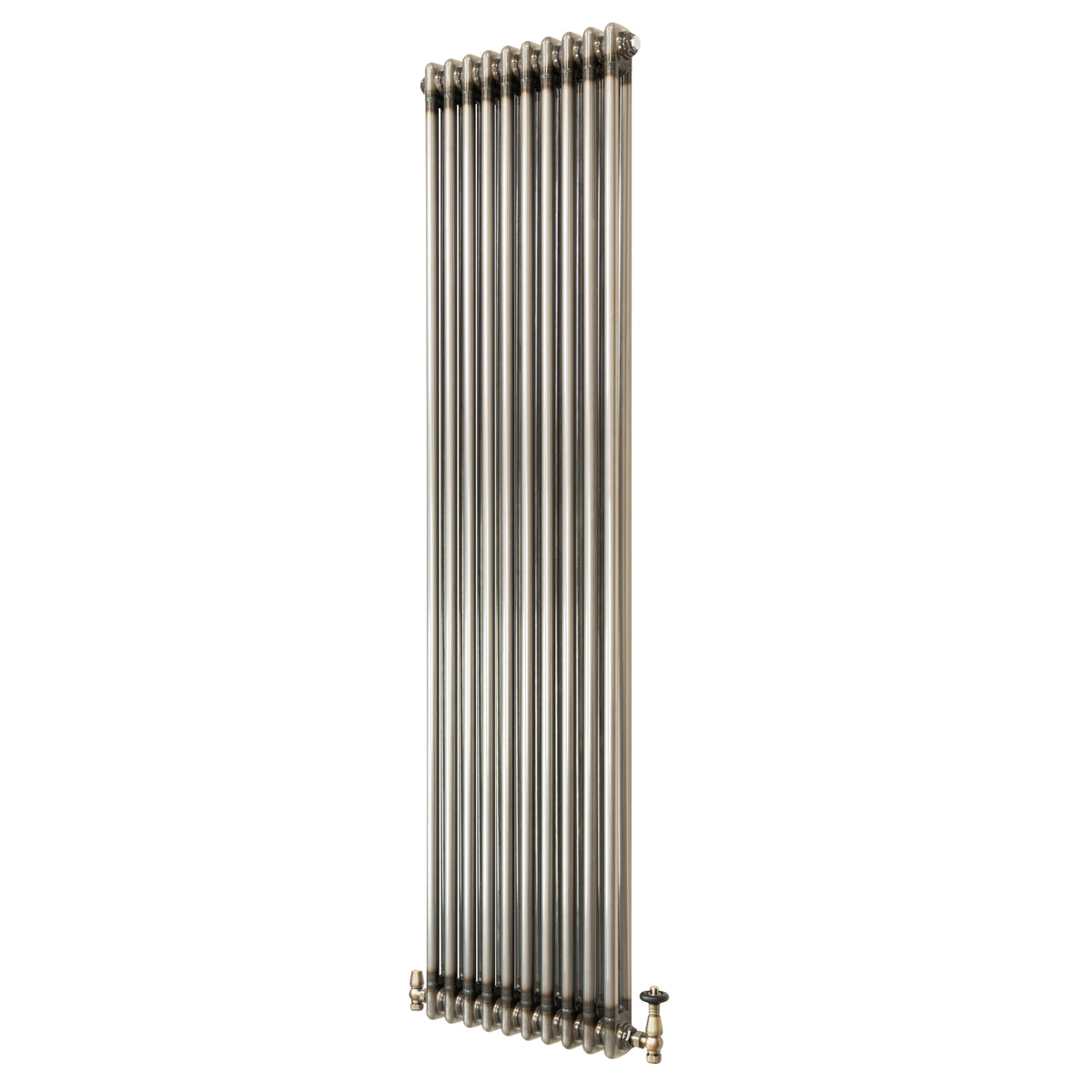 Klassischer 2-Säulen-Heizkörper mit TRV – 1800 x 470 mm - Rohmetall