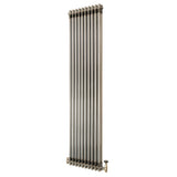 Klassischer 2-Säulen-Heizkörper mit TRV – 1800 x 470 mm - Rohmetall