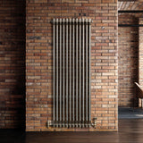Klassischer 2-Säulen-Heizkörper mit TRV – 1800 x 560 mm - Rohmetall - view 12
