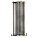 Klassischer 2-Säulen-Heizkörper mit TRV – 1800 x 560 mm - Rohmetall - view 2