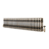 Klassischer 3-Säulen-Heizkörper mit TRV – 300 x 1460 mm - Rohmetall