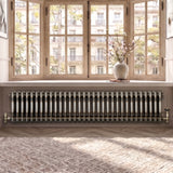 Klassischer 3-Säulen-Heizkörper mit TRV – 300 x 1460 mm - Rohmetall - view 12