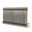 Klassischer 3-Säulen-Heizkörper mit TRV – 600 x 1010 mm - Rohmetall