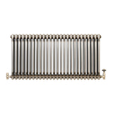 Klassischer 3-Säulen-Heizkörper mit TRV – 600 x 1190 mm - Rohmetall