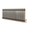 Klassischer 3-Säulen-Heizkörper mit TRV – 600 x 1460 mm - Rohmetall