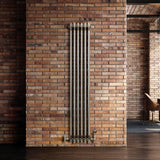 Klassischer 3-Säulen-Heizkörper mit TRV – 1500 x 290 mm - Rohmetall - view 12