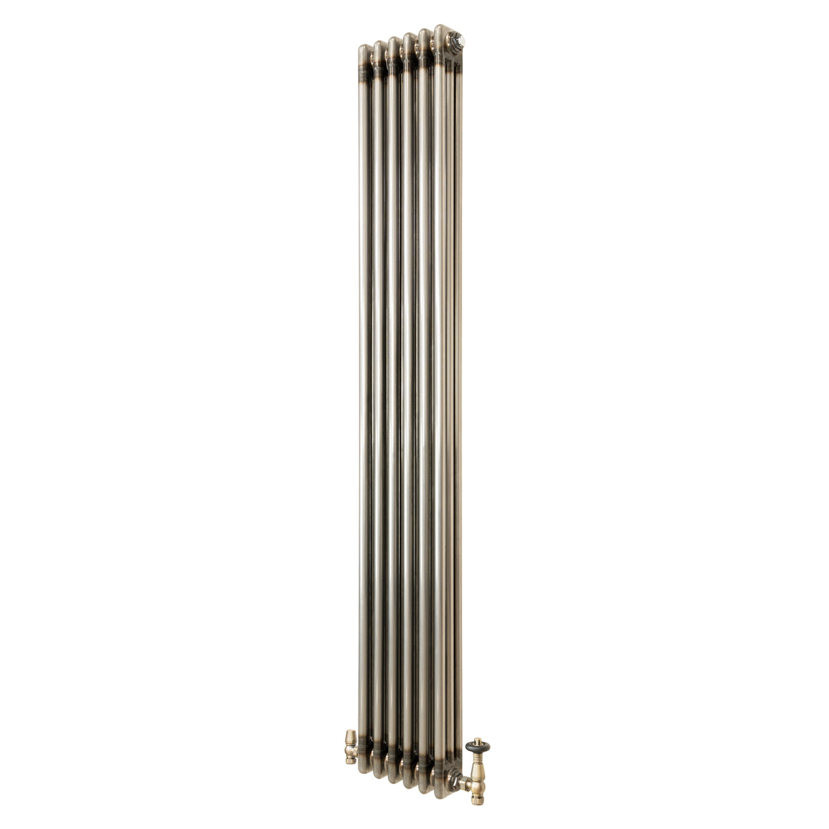 Klassischer 3-Säulen-Heizkörper mit TRV – 1800 x 290 mm - Rohmetall