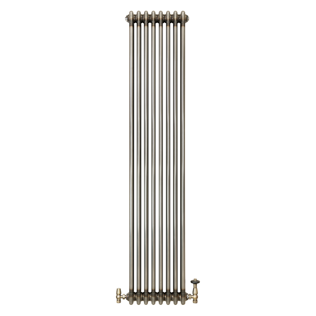 Klassischer 3-Säulen-Heizkörper mit TRV – 1800 x 380 mm - Rohmetall