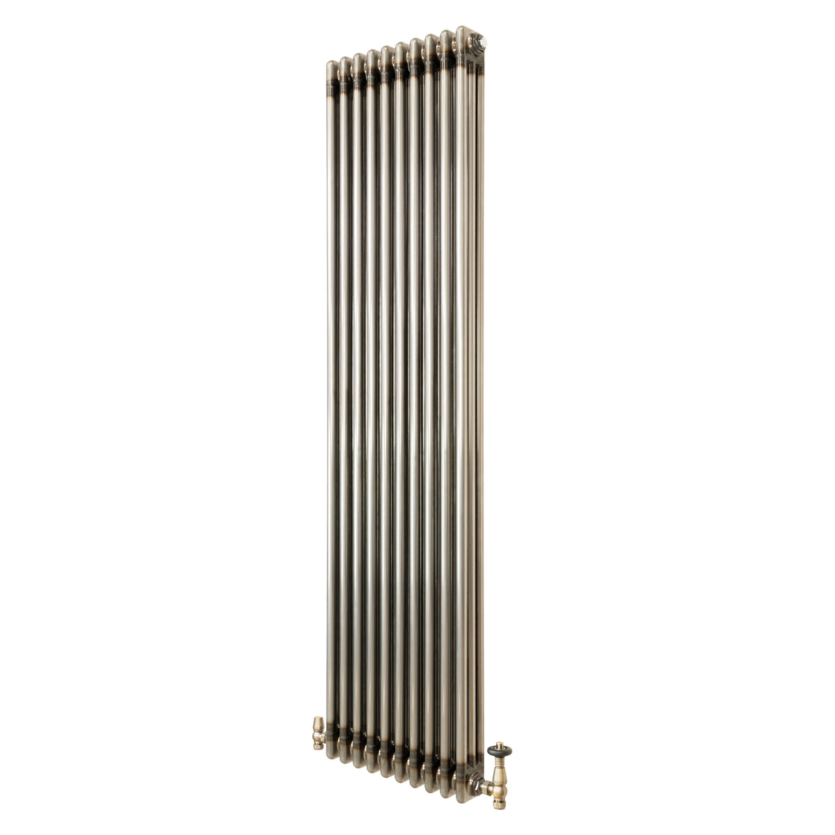 Klassischer 3-Säulen-Heizkörper mit TRV – 1800 x 470 mm - Rohmetall