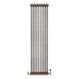 Klassischer 3-Säulen-Heizkörper mit TRV – 1800 x 470 mm - Rohmetall - view 2