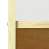 Verkaufstheke in Ahornholz mit glatter, heller Oberfläche, klaren Linien und modernem Design, ideal für Empfangsbereiche und Verkaufsräume