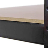 Schwarzes Monster Racking T-Rax Lagerregal mit stabilen Regalböden, 180 x 90 x 45 cm, ideal für die Aufbewahrung von Werkzeugen und Materialien