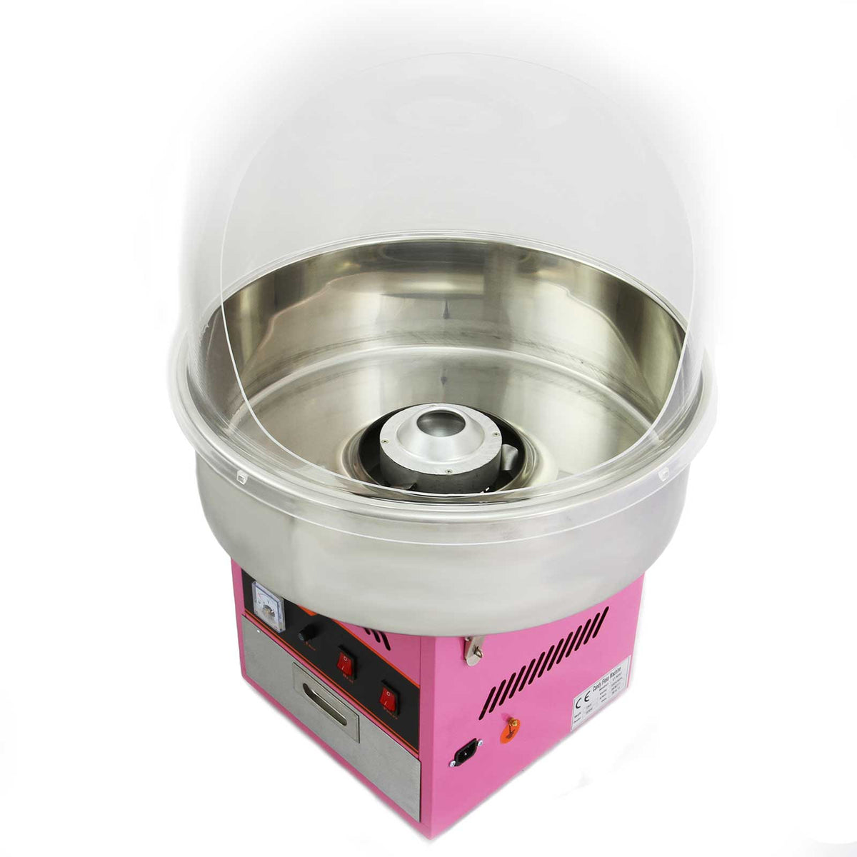 KuKoo Zuckerwattemaschine & Schutzabdeckung