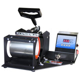 Monet-Tassen-Bastelset mit einem robusten, schwarzen Drucker, digitalem Display, Heizzylinder und ergonomischem Griff für kreative Tassenprojekte