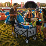 All-Terrain Festival- & Strand-Getränkewagen Grau